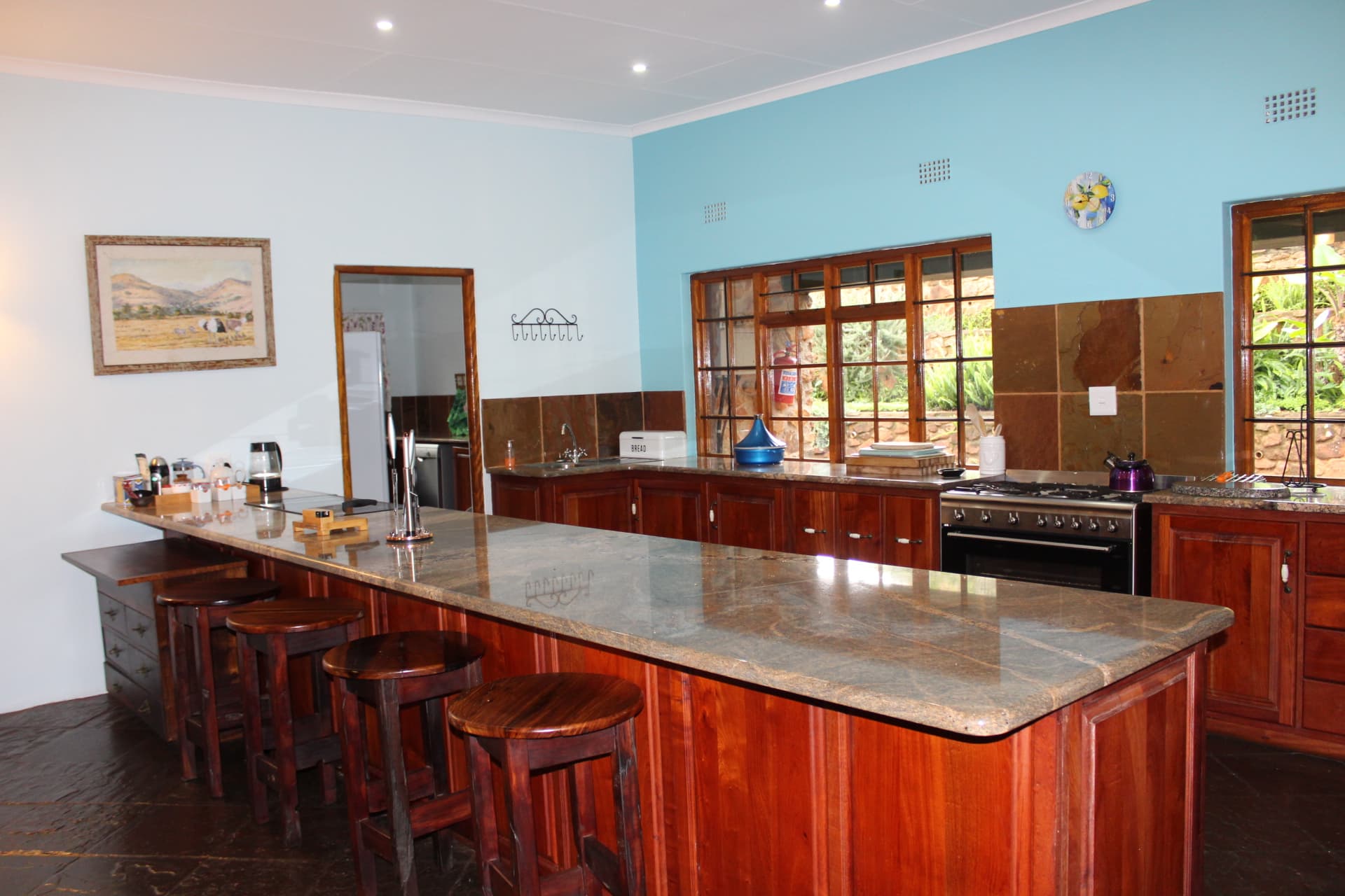 Stone House B Side kitchen